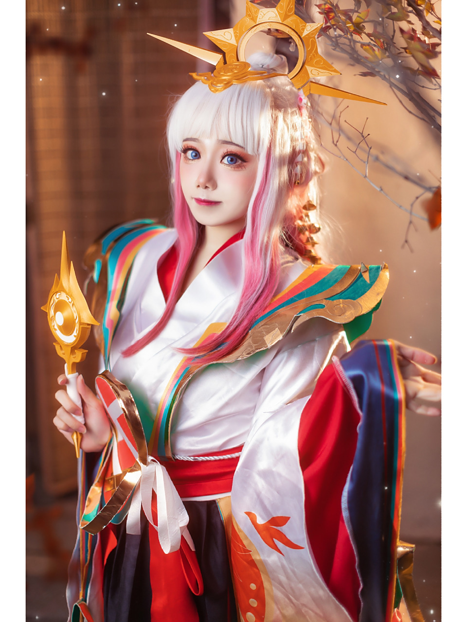 娜可露露前尘镜 93王者荣耀cos "红月正当空,逢魔涤荡,归途迷雾中"