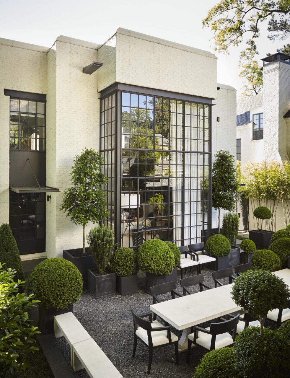 简洁精致的法式庭院景观