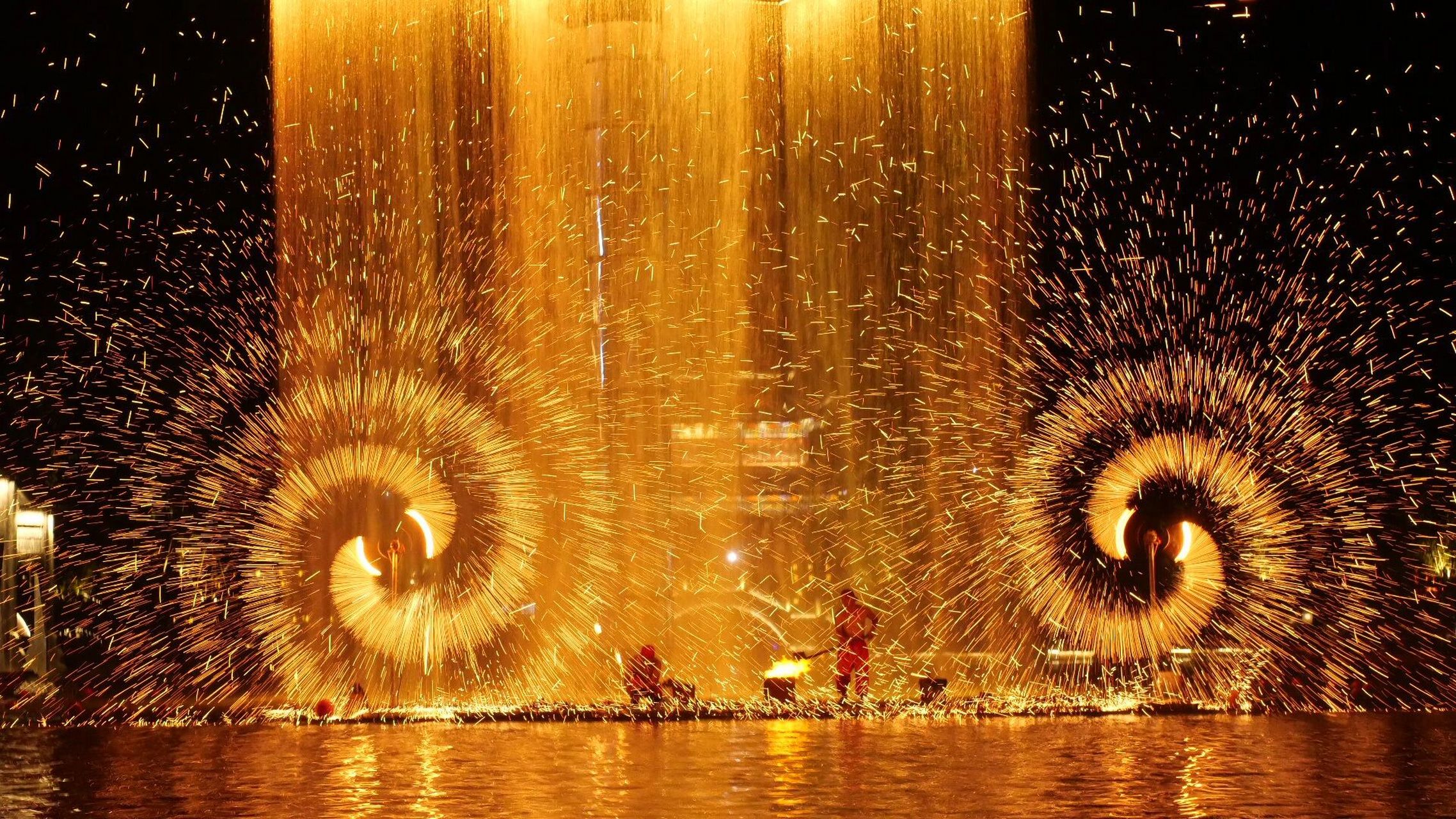 婺女洲 | 不能错过的拍打铁花的绝佳位置 抱玉塔