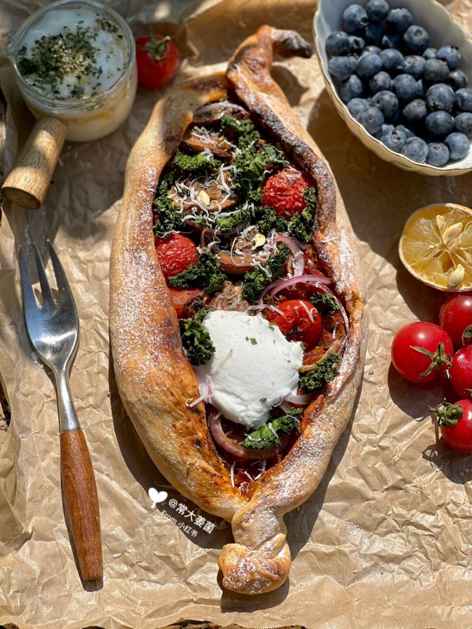 这是俺第3次做🇹🇷土耳其披萨🍕! 看出我有多爱了吧!减脂期必备