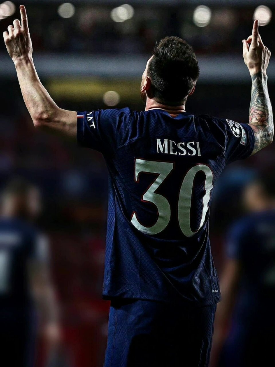 【专属进球庆祝动作】里奥·梅西 梅西每次进球后"祈祷,抬头,双手指天