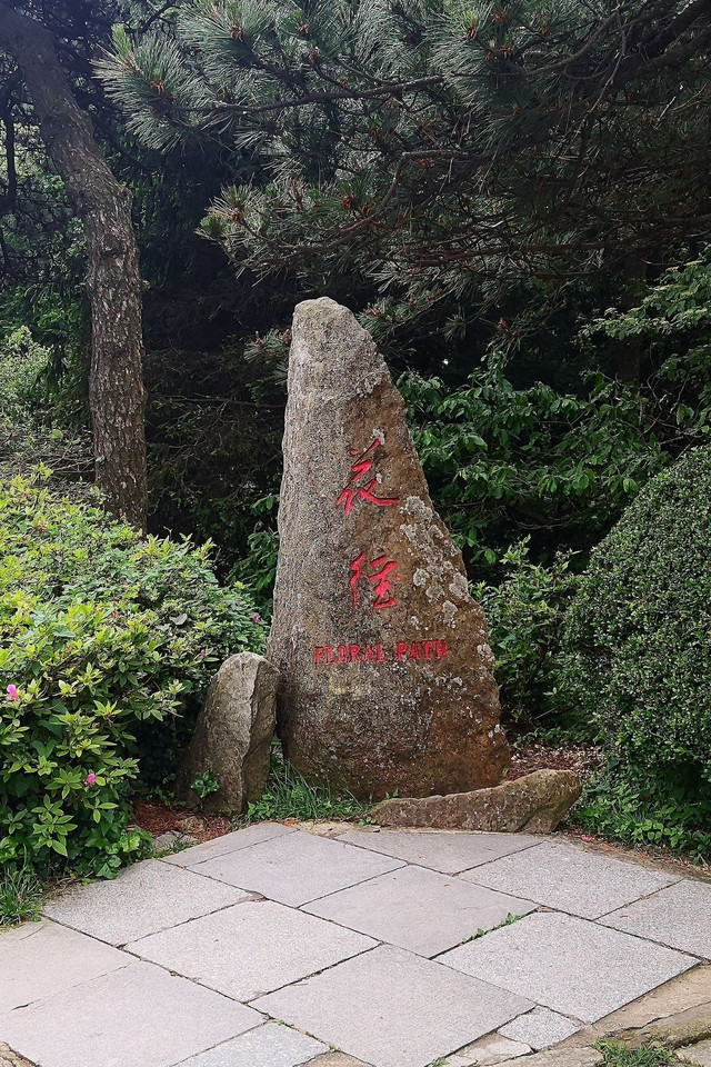 "花径"位于江西省九江市庐山风景区