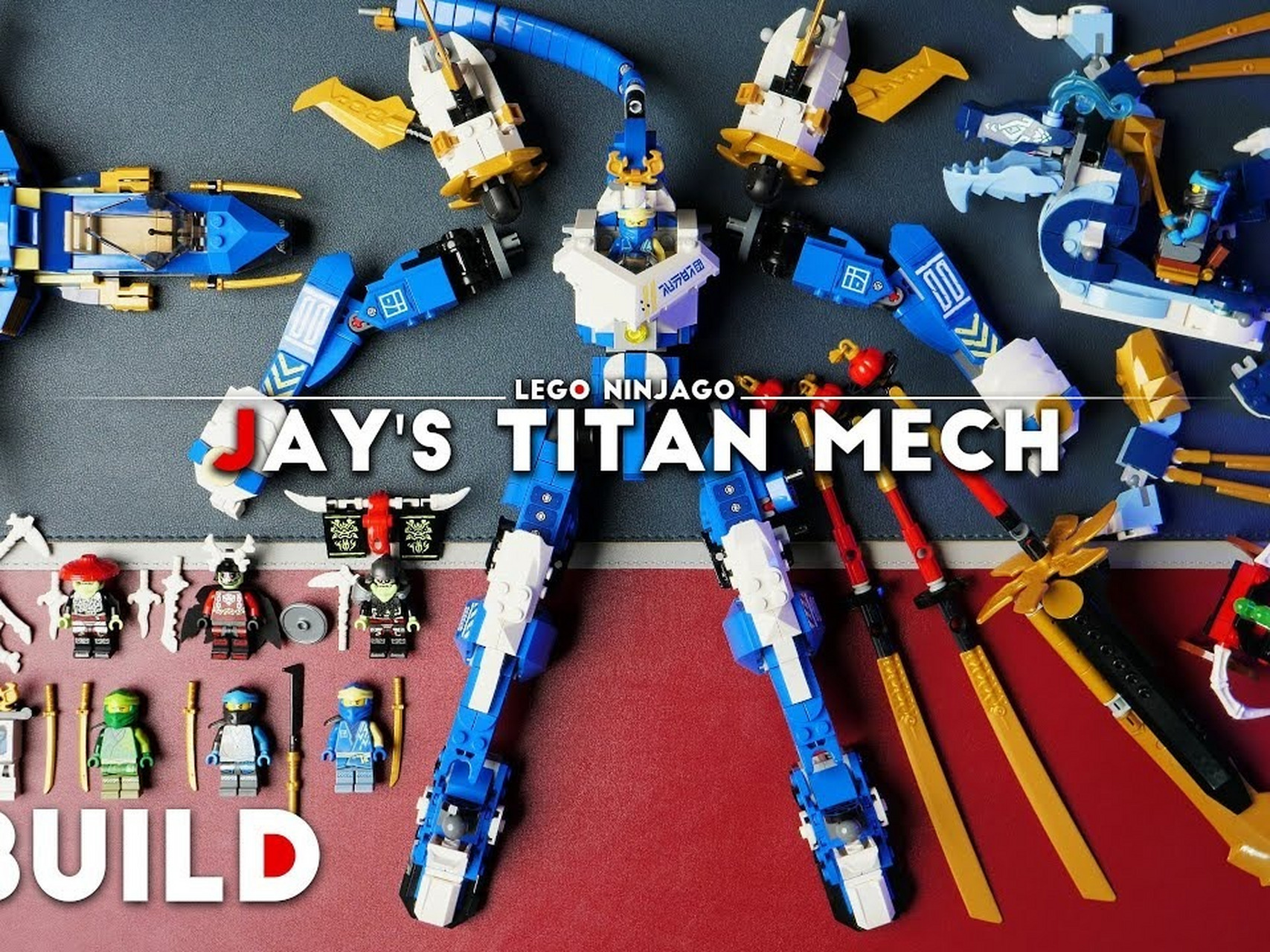 乐高杰的泰坦机甲71785杰的闪电喷气机71784 解压速组020202