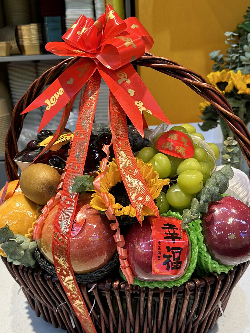 精品高端水果果篮|同城配送 客定果篮97 您出预算,,我出方案95