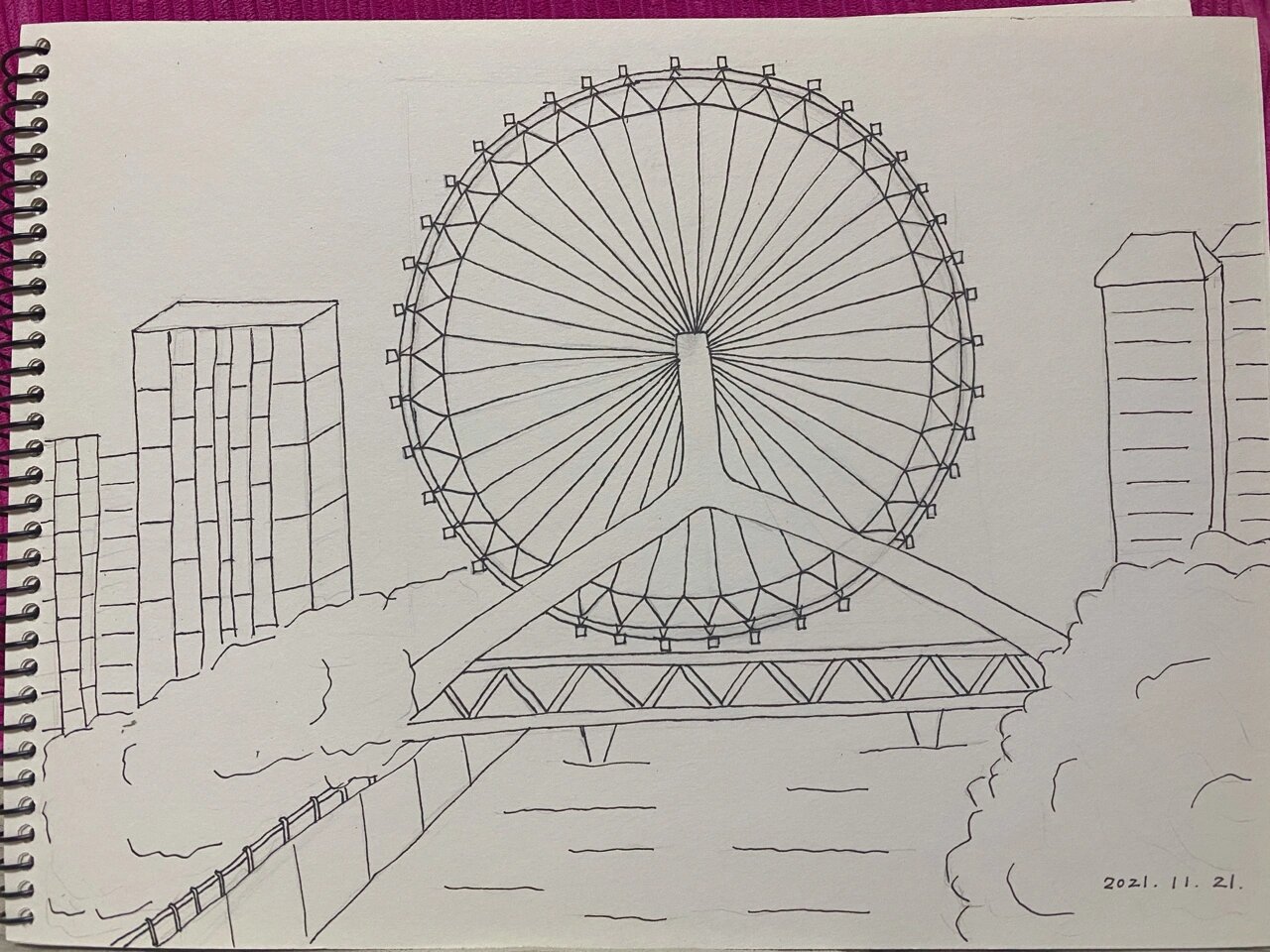 好呀,那就来个摩天轮吧99