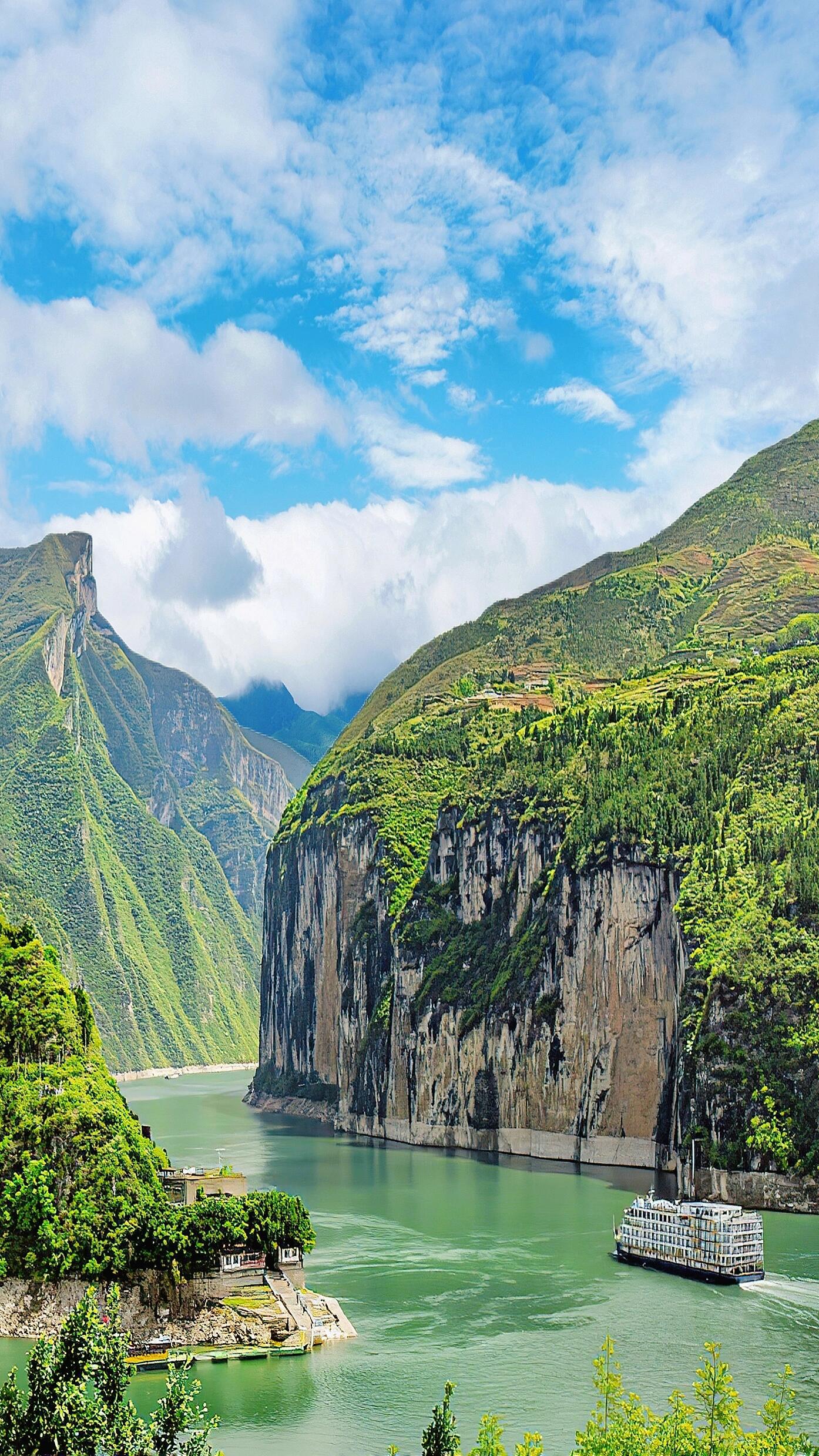 长江风景图片高清图片