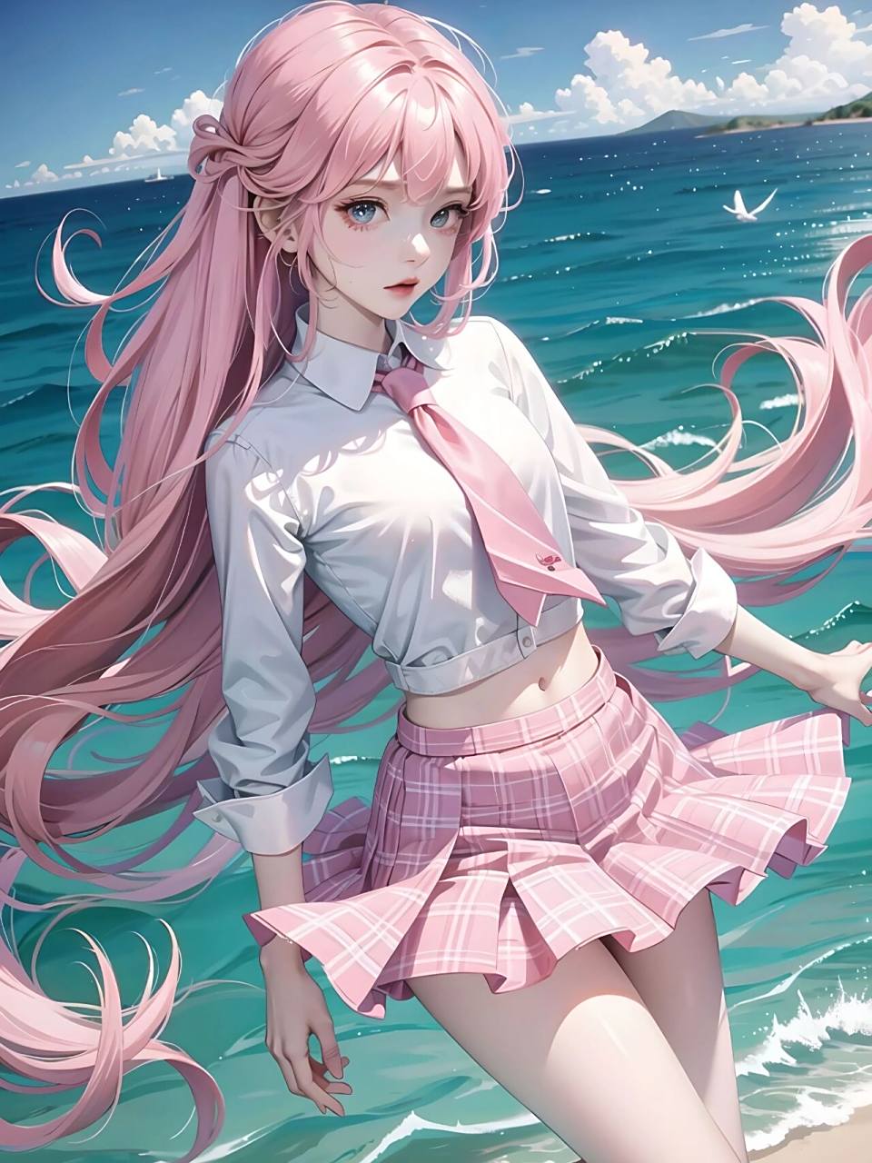 jk少女94‖女生头像‖头像壁纸 甜系女孩|jk制服|美女壁纸