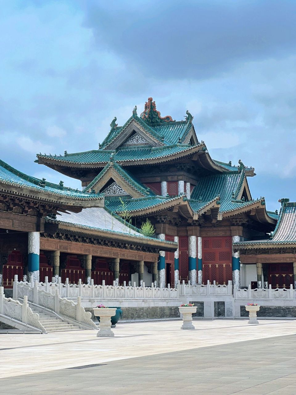 鄂尔多斯超小众免费景点——蒙古源流影视城! 穿越时空体验大元蒙古风