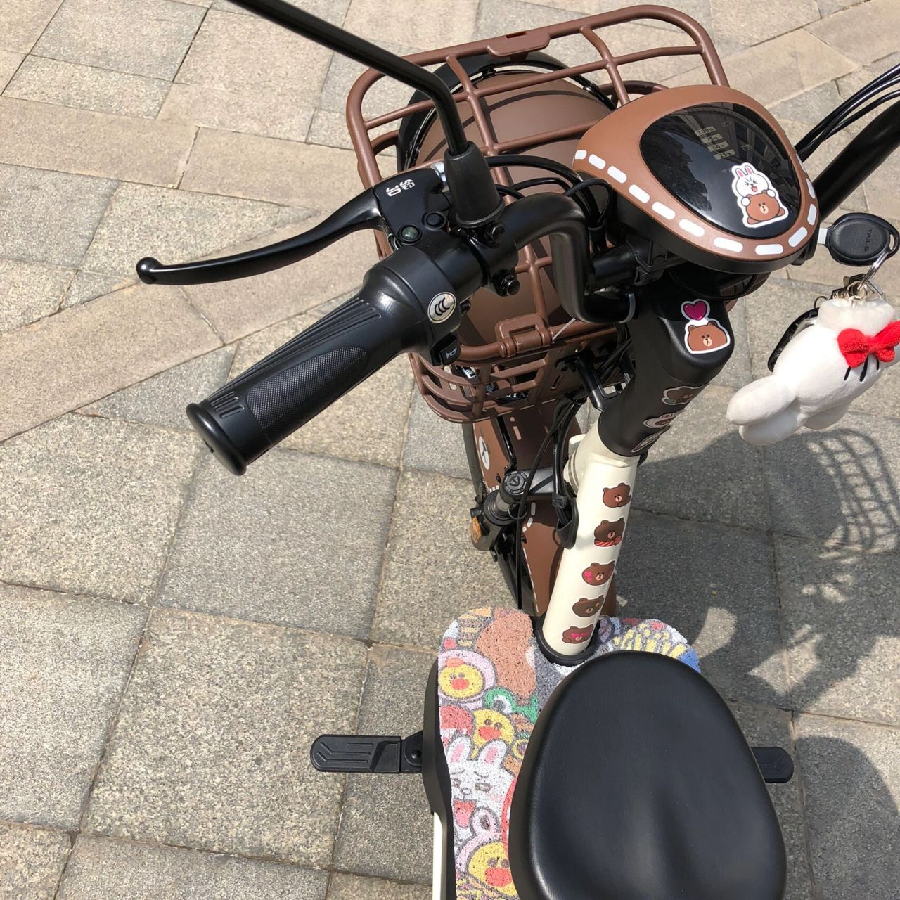 台铃电动车小金蜜(续航70km 到手1800送锁 头盔) 简单改造 轻松get网