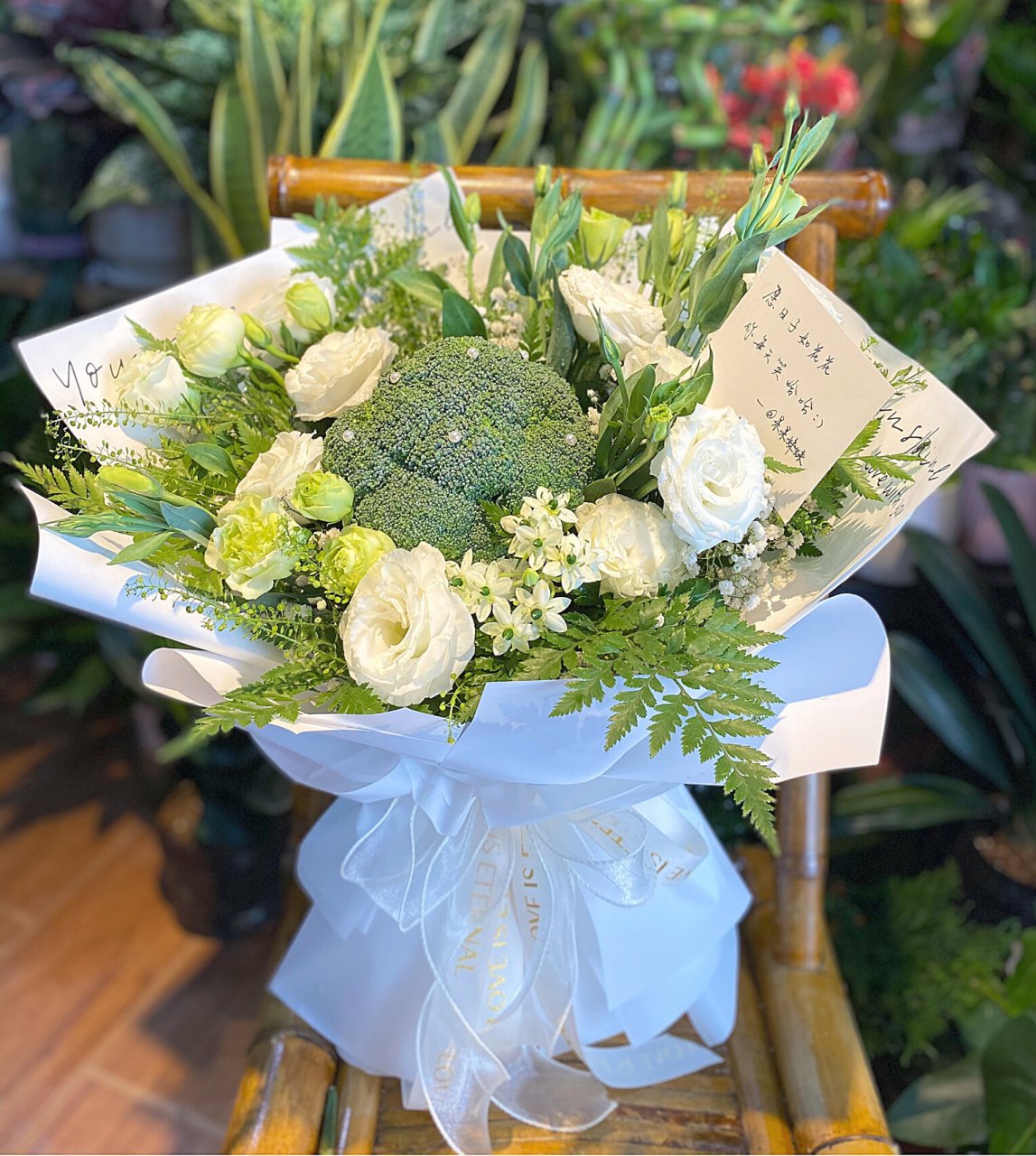 菜花菜花束丨生日花束丨小清新花束 始于颜值,陷于菜花06