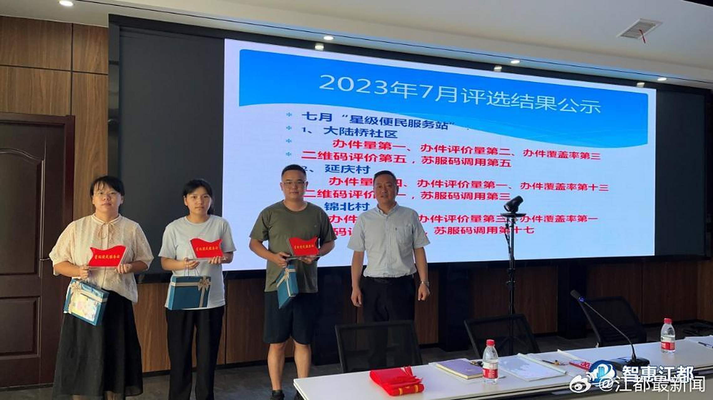 【优化"15分钟政务服务圈":江都丁伙镇评选星级便民服务站】日前,江都