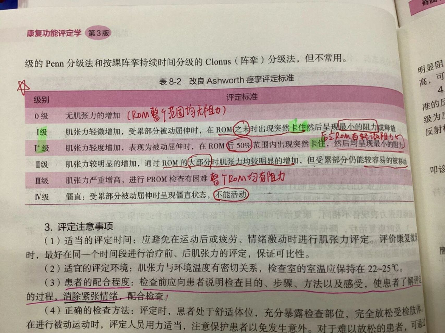 改良ashworth痉挛评定标准