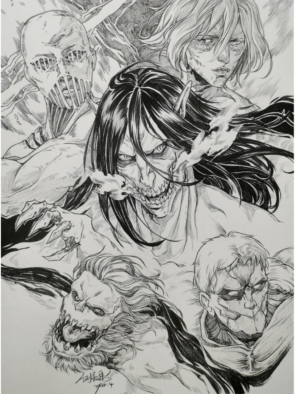 进击的巨人 粉丝定制 下期内容:擎天柱