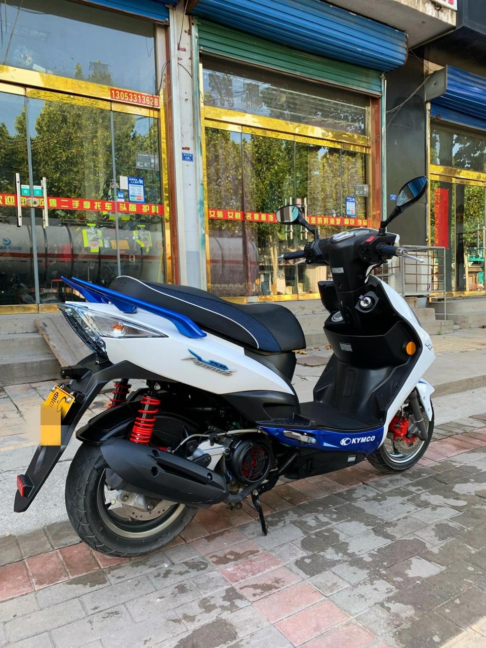 光阳弯道情人 kcc,abs版,国四电喷,战斧发动机,四气门陶瓷气缸150cc