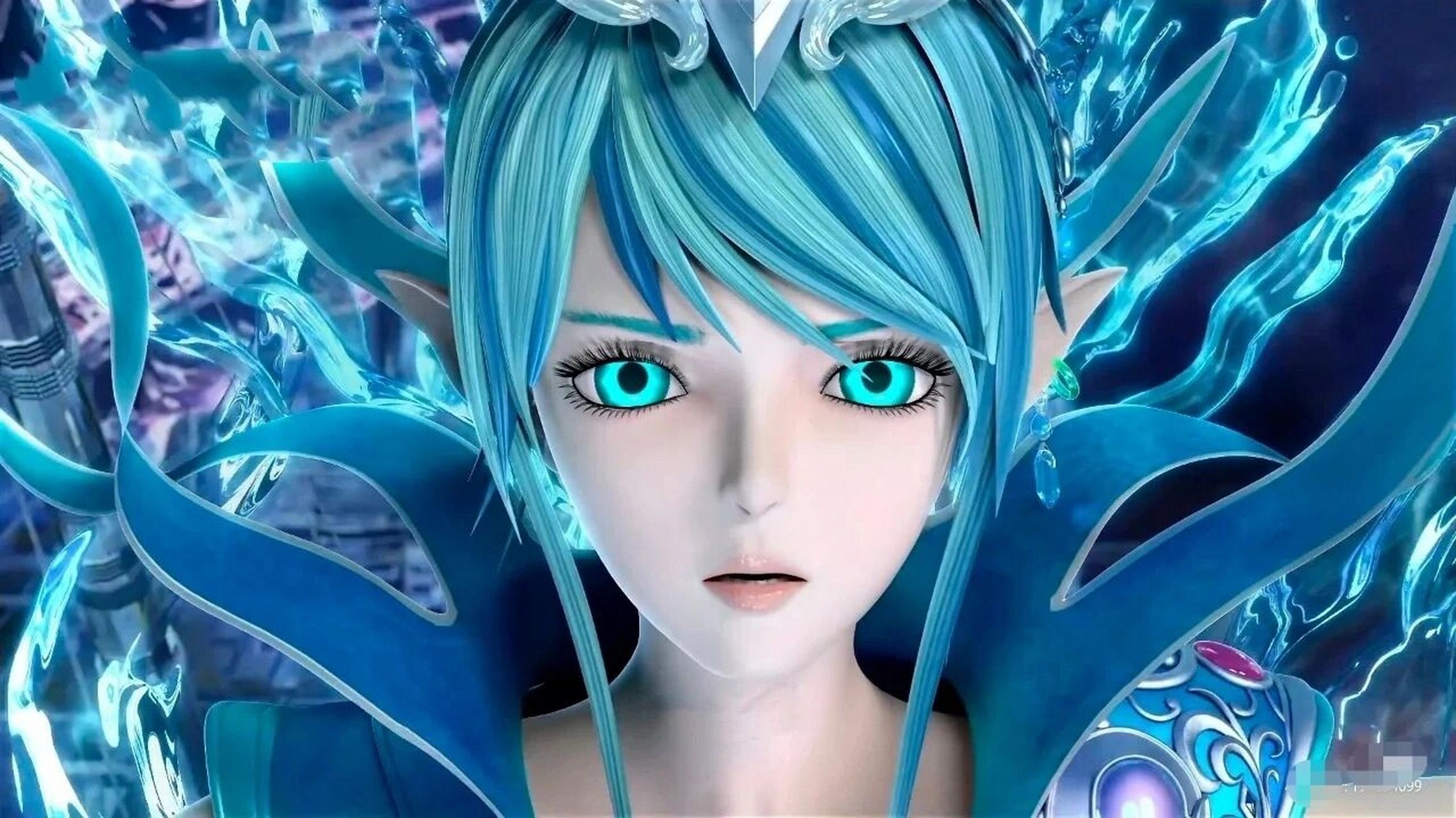 叶罗丽x冰莲花# #造型 #水王子# #叶罗丽精灵梦