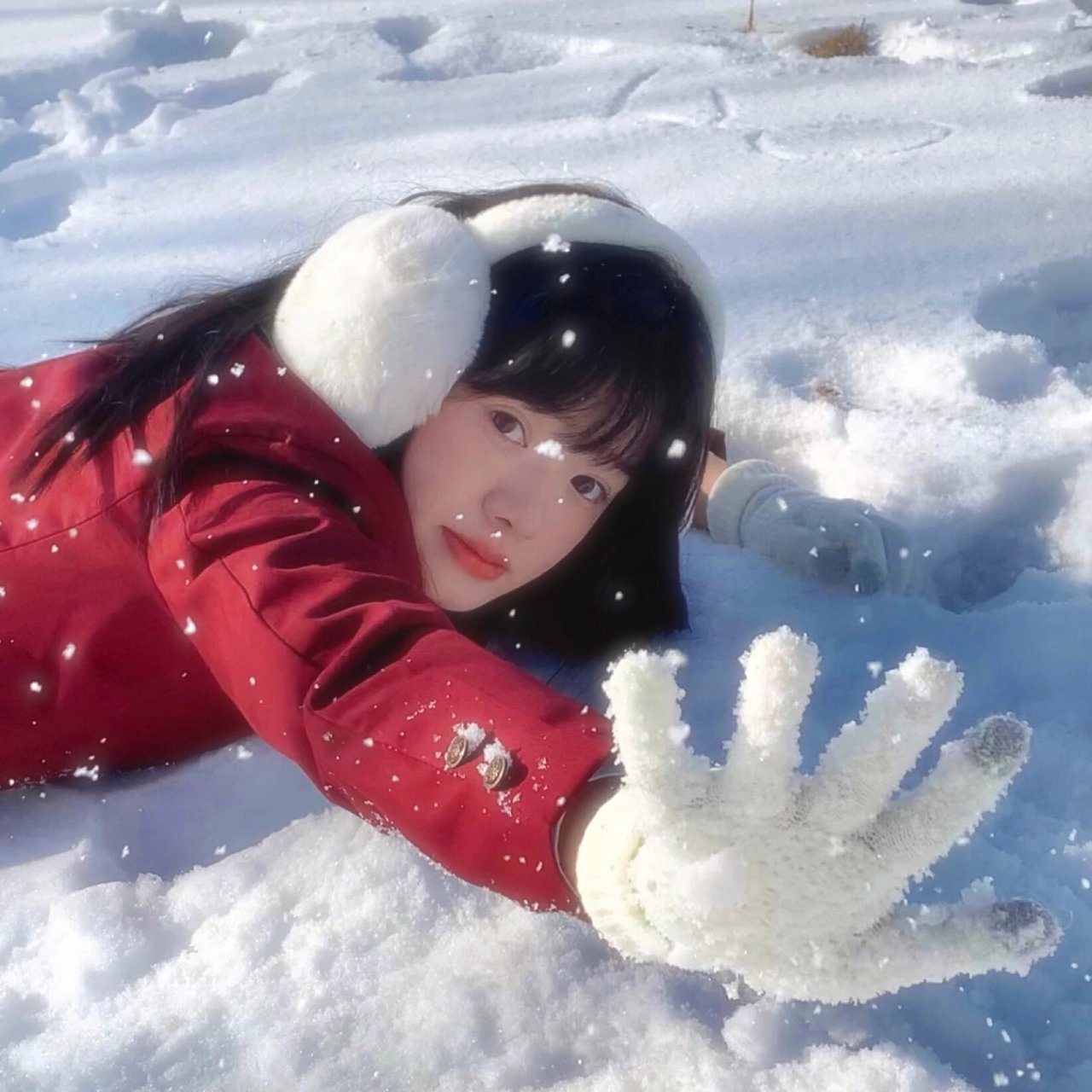 wechat 冬日氛围感雪景女头 好多人喜欢这组 头像版来啦