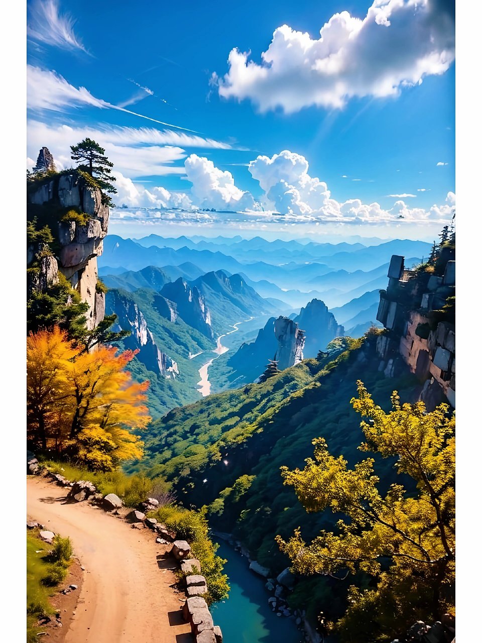 唯美四季24美丽壮观的山川美景