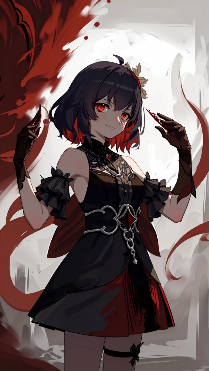 崩坏三:希尔 魇夜星渊 | 手机壁纸  崩坏三:希尔 魇夜星渊 喜欢就点个