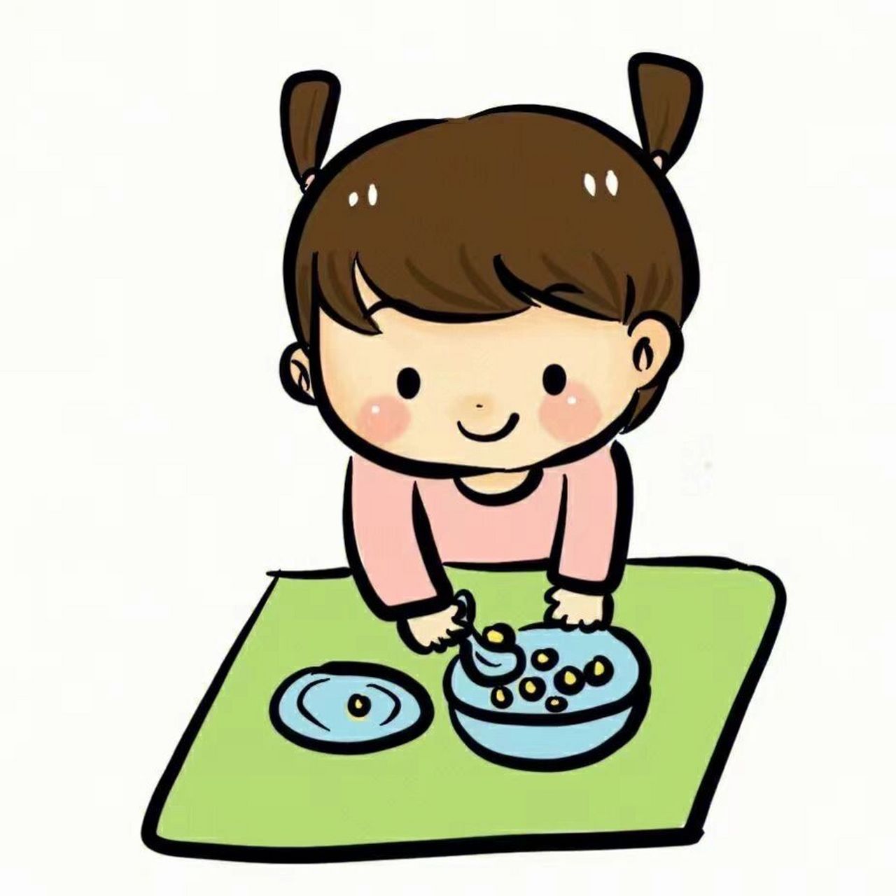 科学幼小衔接——自理能力卡通素材 科学幼小衔接——自理能力卡通
