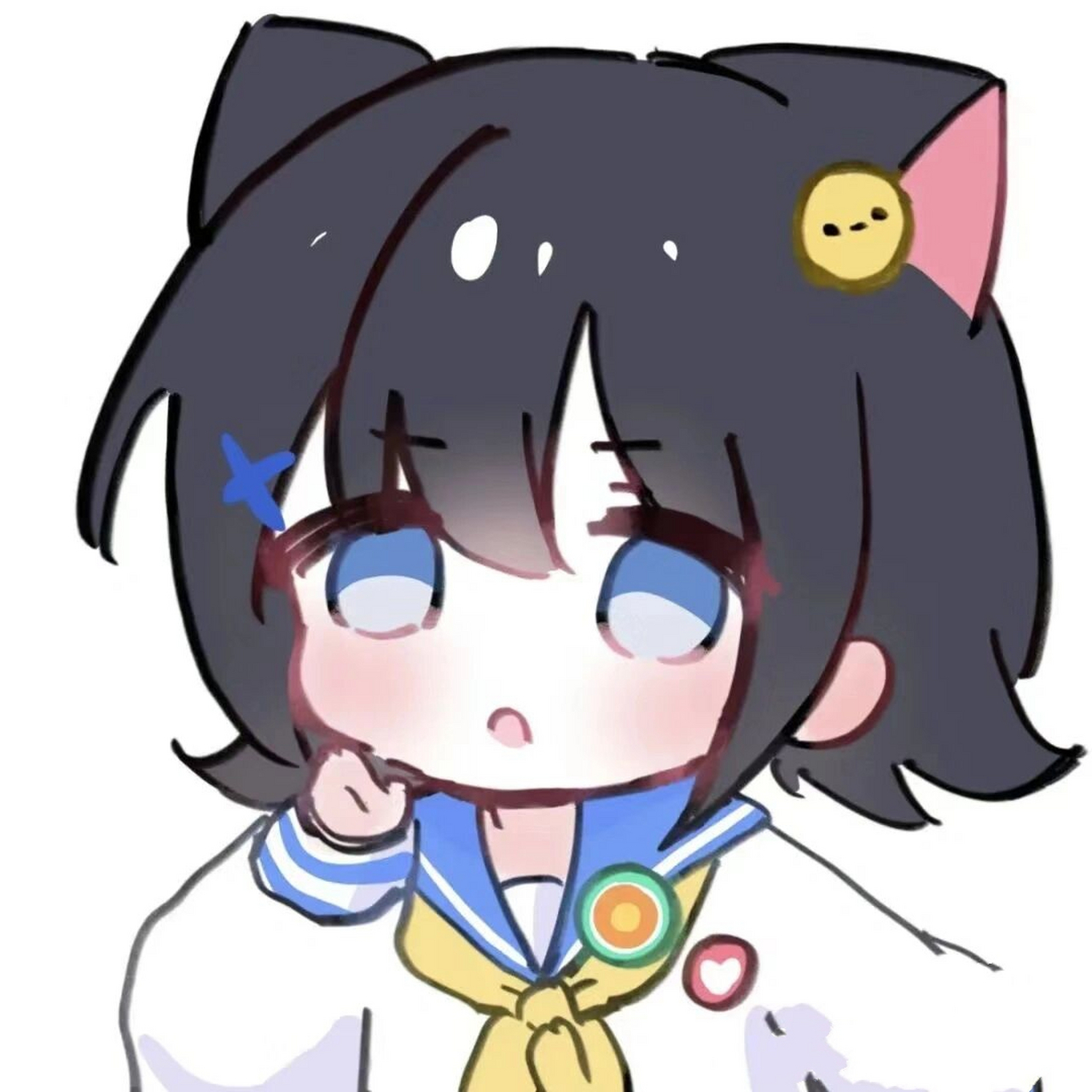 蛋仔jk妹头像