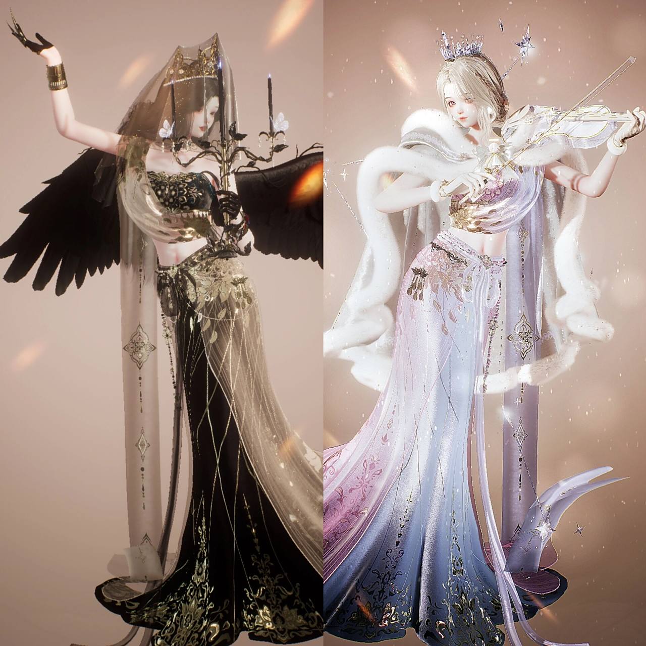 【敦煌染色】7615冰雪神典伊与冥王哈迪斯08 色盘更新啦注意