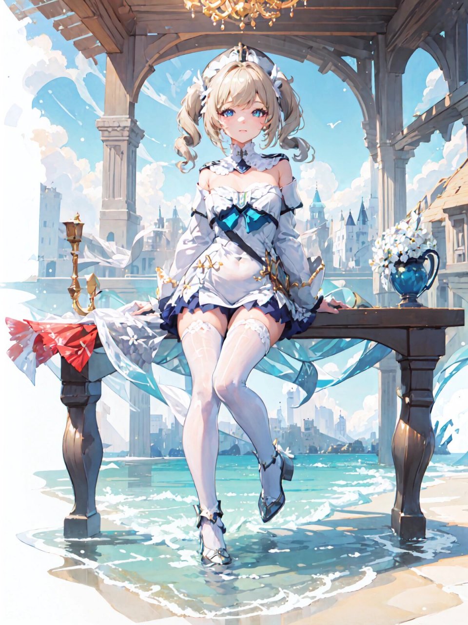 原神立绘 | "芭芭拉,闪耀登场～"