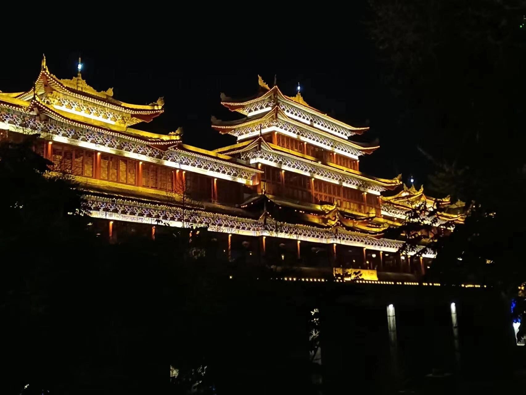 麻江夜景图片图片