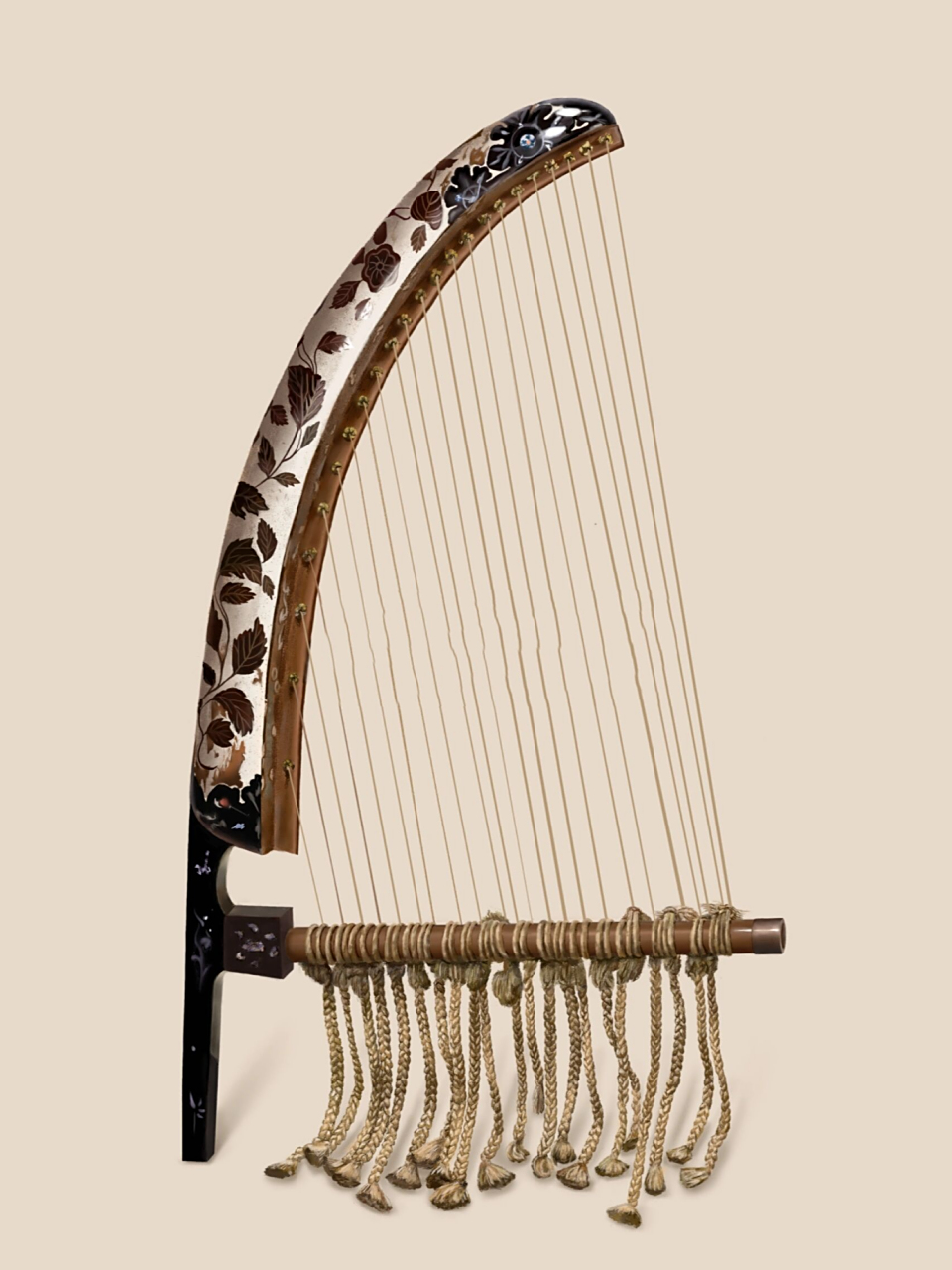 快被遗忘的乐器96箜篌(kōng hóu) 啃了个口感像报纸94一样的