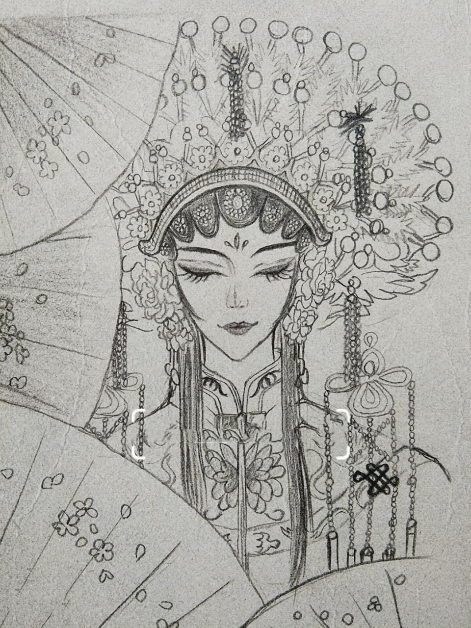 今天来教大家画戏子 大家都说"戏子无情" 我不喜欢唱戏的 正因为他们"