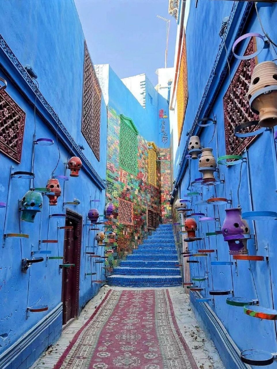 新疆喀什|中国最具异域风情的古城96 新疆喀什古城,是中国"最具异域