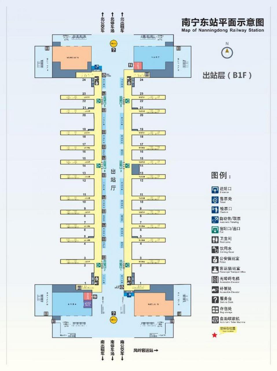 火车东站停车场示意图图片