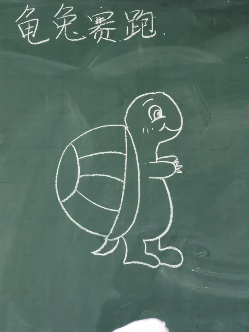 小乌龟简笔画  动物简笔画之可爱的小乌龟