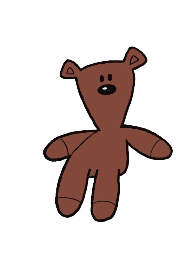 手残党学简笔画附教程99憨豆先生的小熊