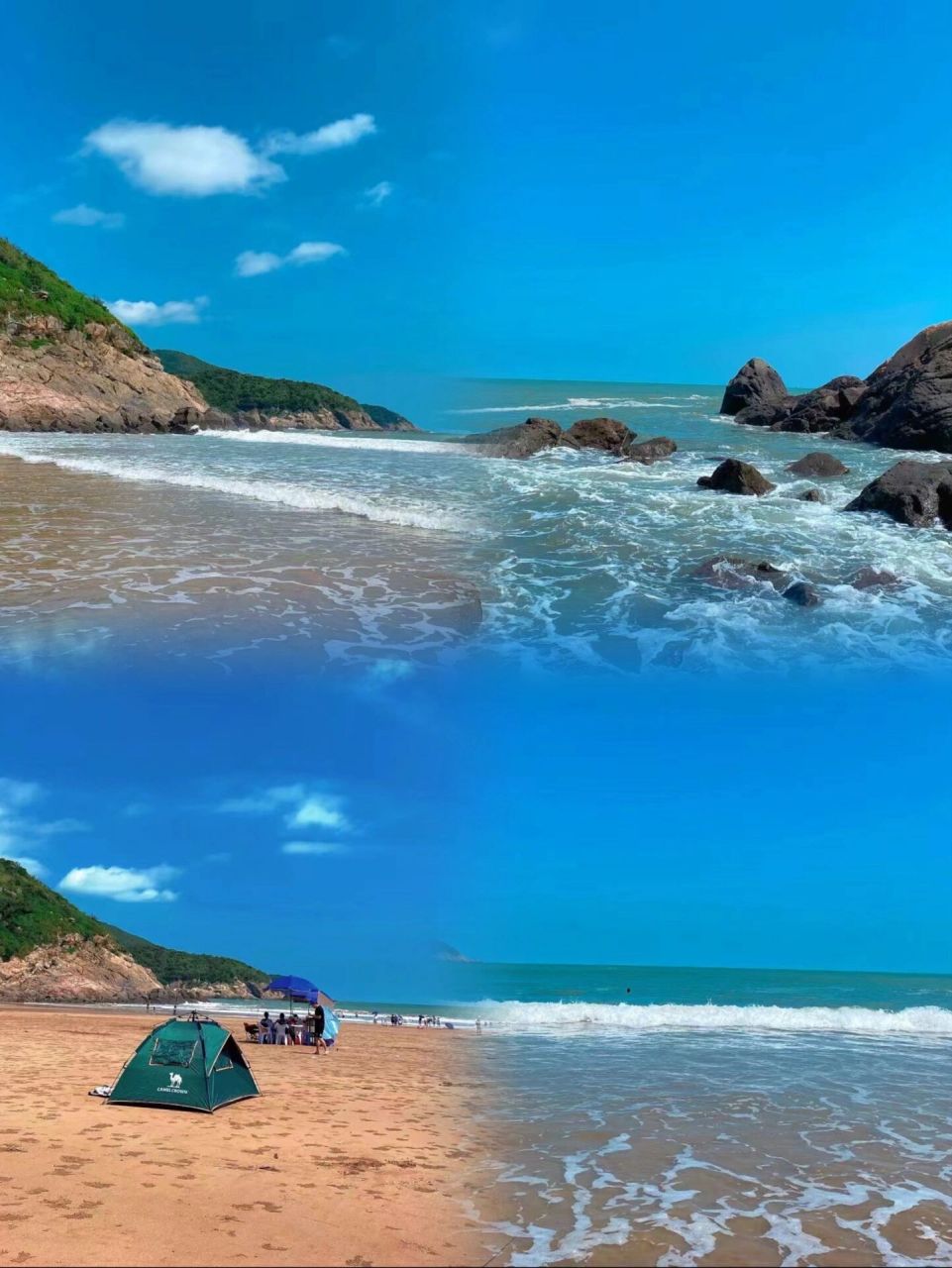 温州|苍南@ 最美沙滩——沛垒沙滩 温州苍南沙滩真的超级多 这个沙滩