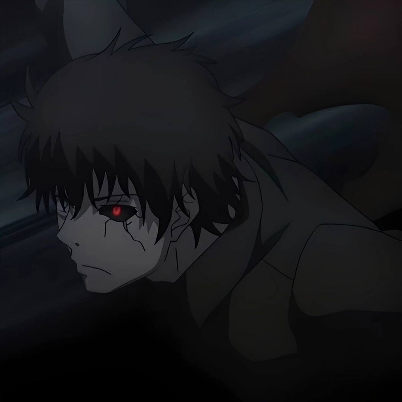 金木头像 别名黑色死神 喜欢的请点个赞 上半部分 #东京食尸鬼# #金木