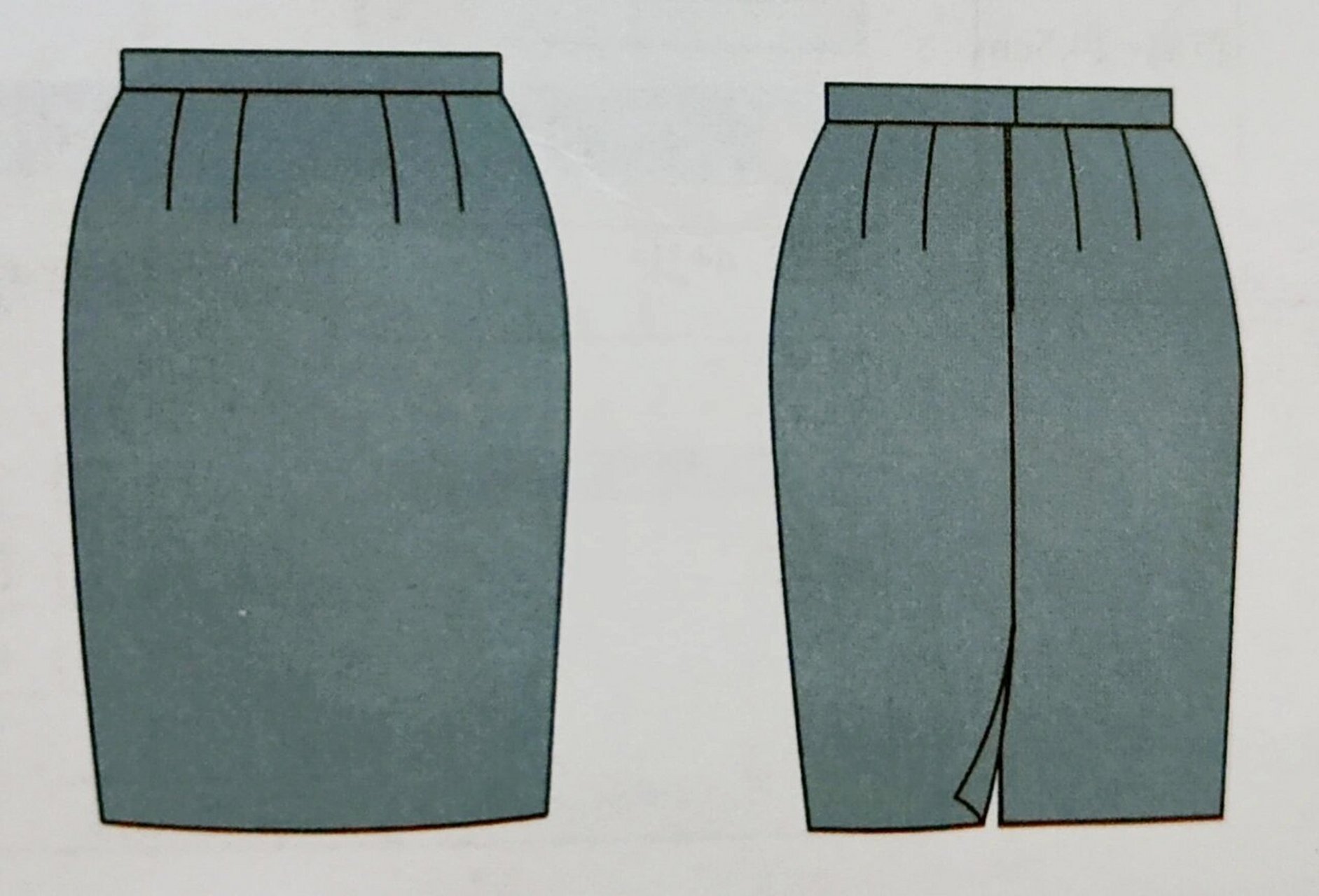 最简单的一步裙原型结构制图77纸样 #服装设计# #服装结构制图