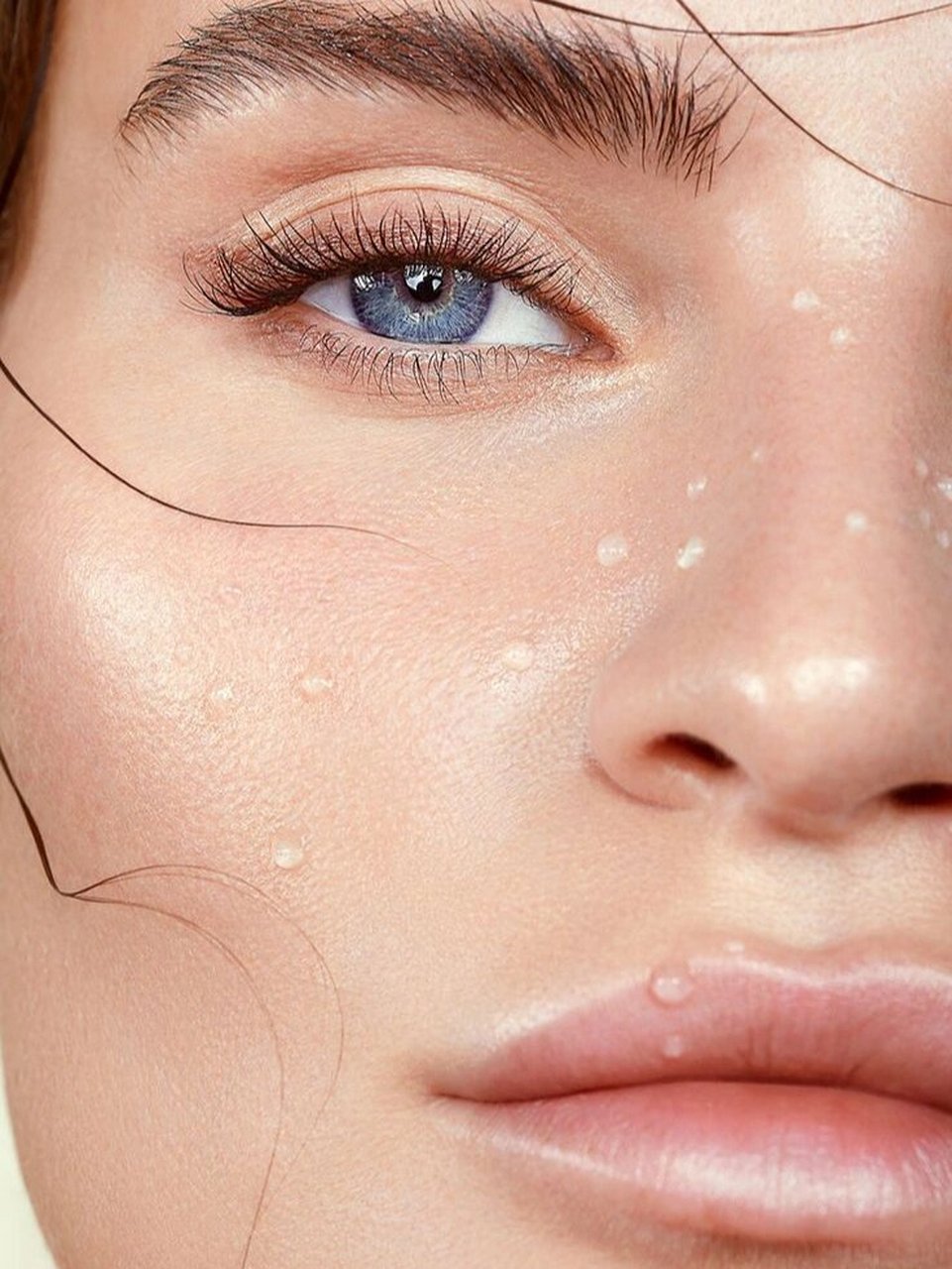 欧美模特面部特写