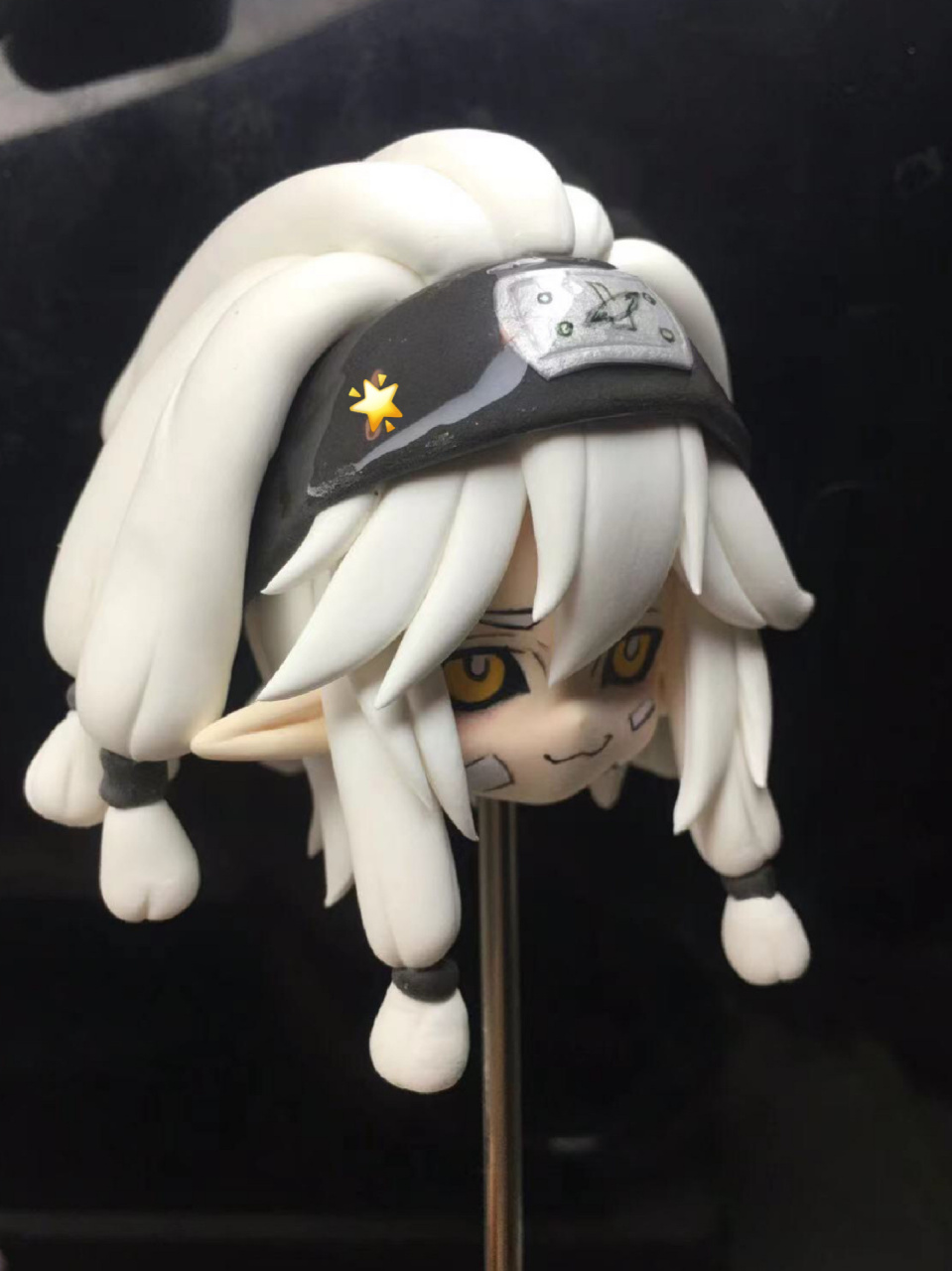 凹凸世界帕洛斯帕帕粘土魔改一体娃头ob11娃            梦女