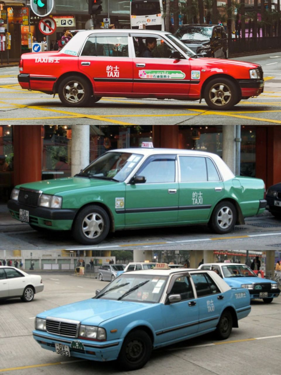 香港出租车型图片