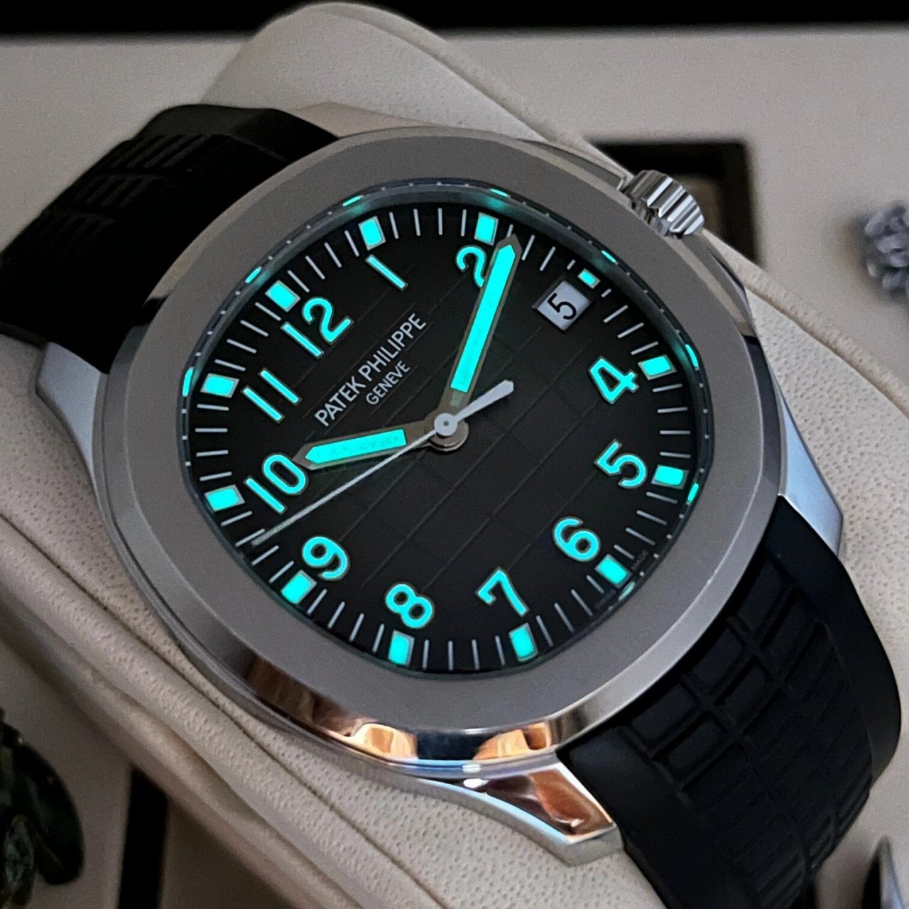 98万【20年百达翡丽手雷5167a-001】aquanaut,pp,自动机械,精钢,40表