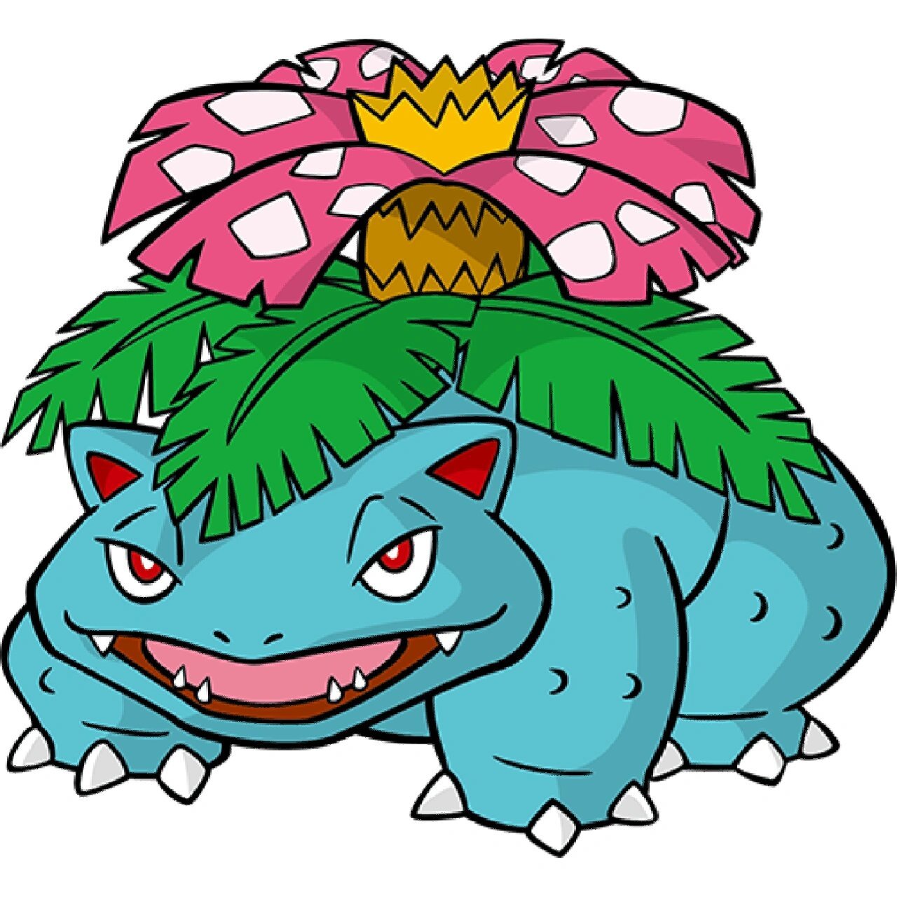 宝可梦图鉴0003:妙蛙花 0003:妙蛙花 属性:草,毒                分类