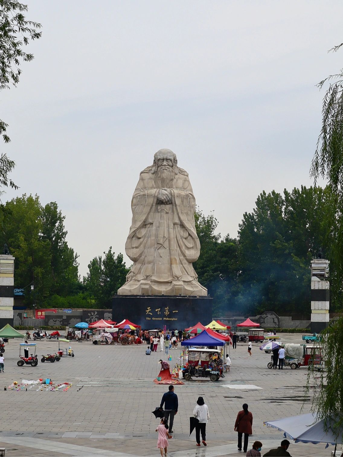 鹿邑县老子故里风景区图片