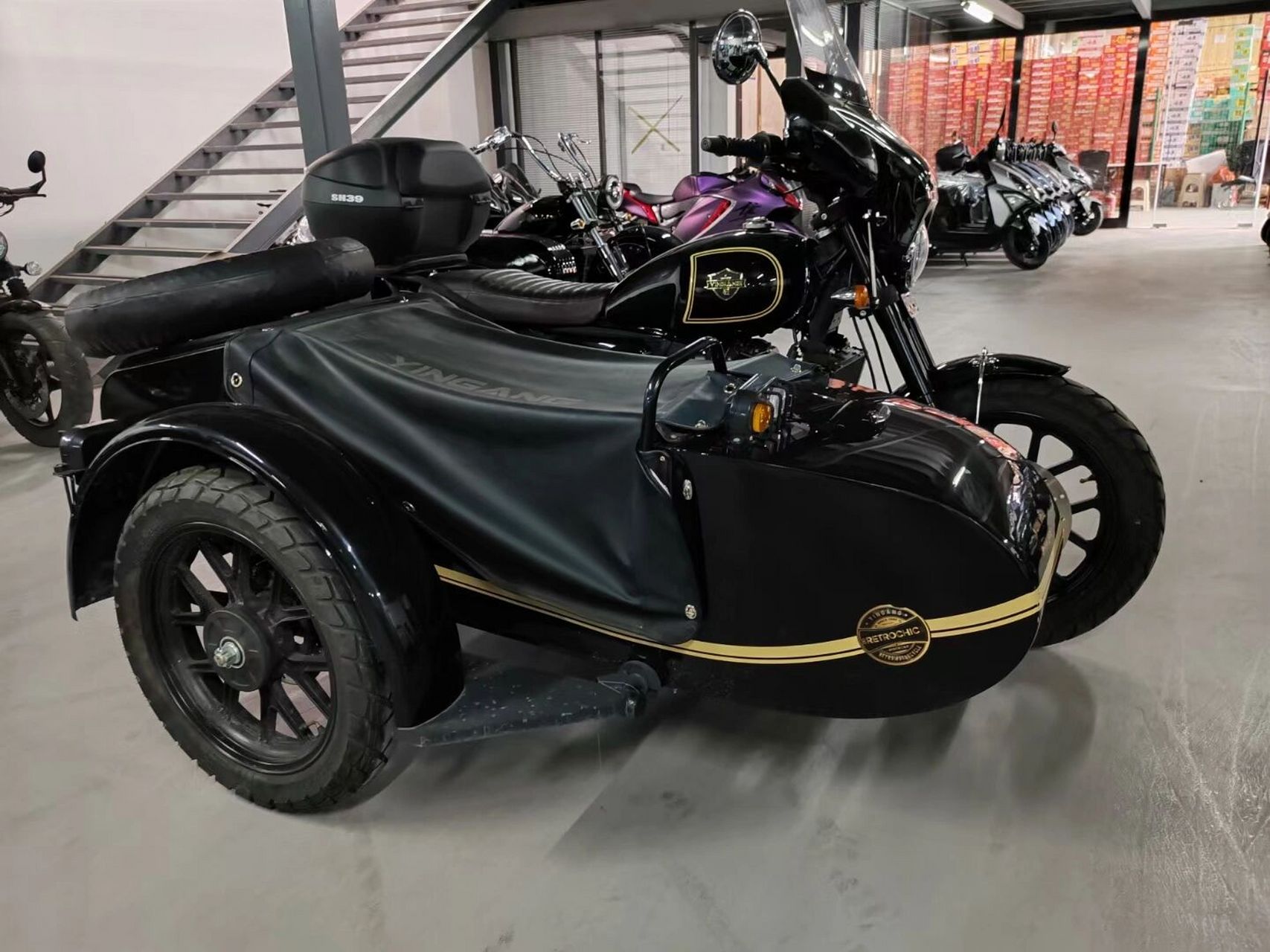 2021京b公户银钢300撼路者二代边三轮摩托车 2021京b公户银钢300