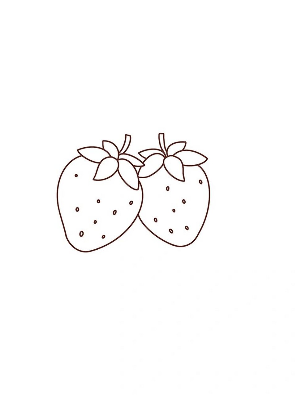 好看的草莓简笔画91