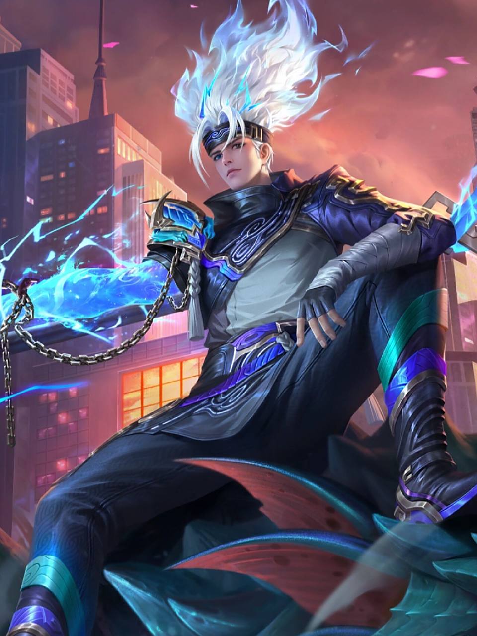 王者荣耀|韩信-弑枪猎影 高清海报 呃 就 怎么说呢.