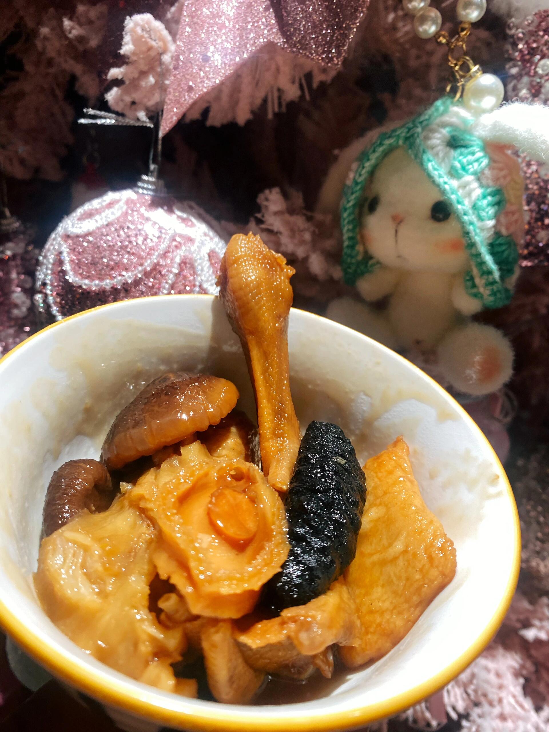 给你们尝过了-广州酒家佛跳墙盆菜 大润发购入价299元90说是4-6人份