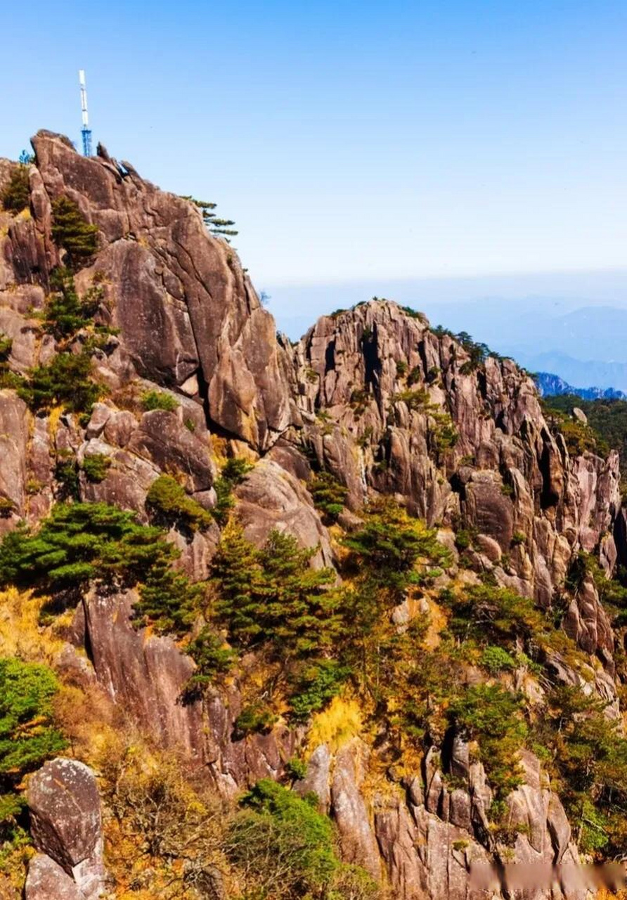 中国的奇山怪石风景图图片