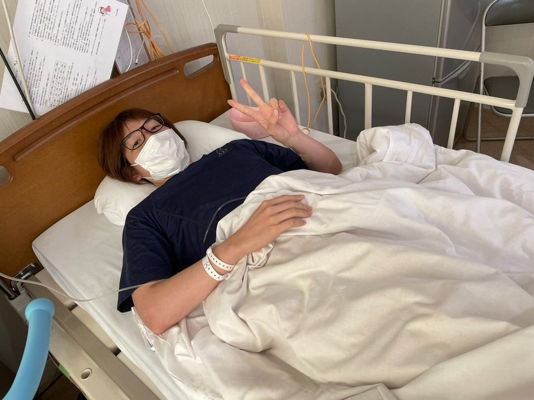 广田彩花:8月6日.手术一年了.