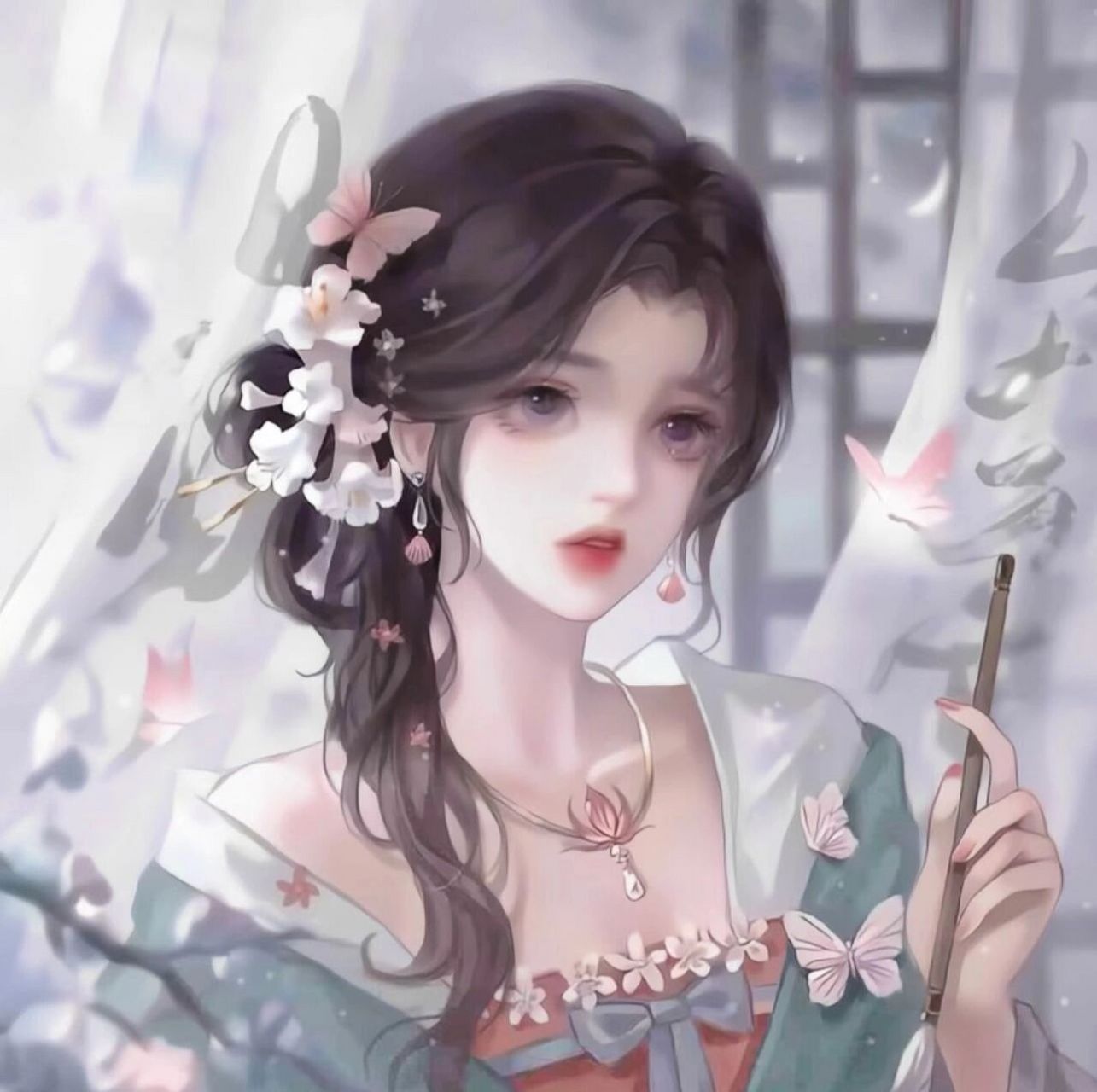 神仙颜值古风闺蜜头像