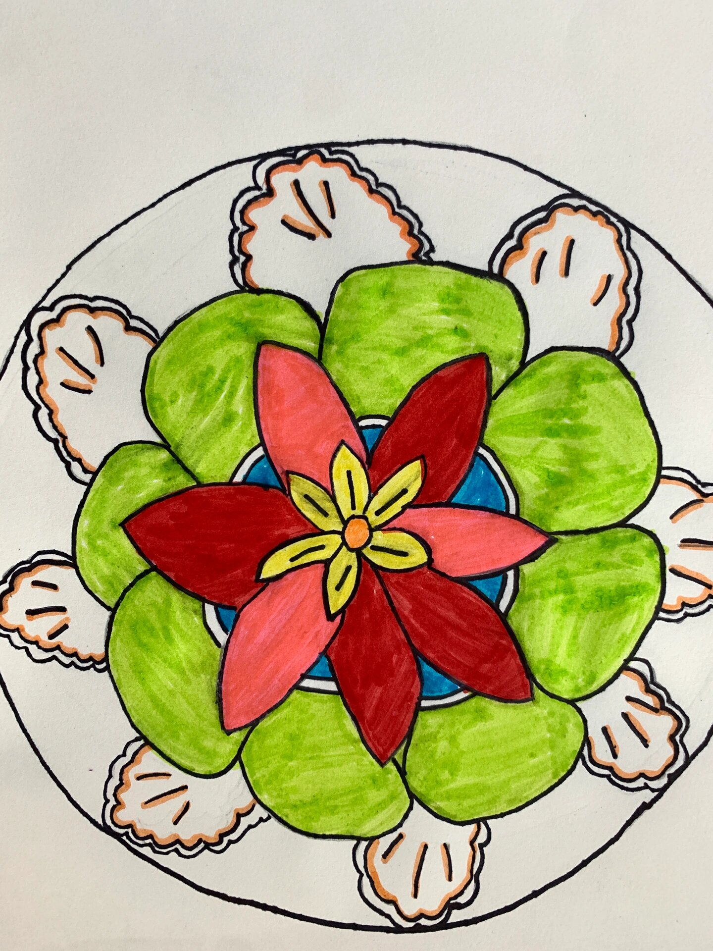 三上人教版美术第二课《万花筒》 第二弹